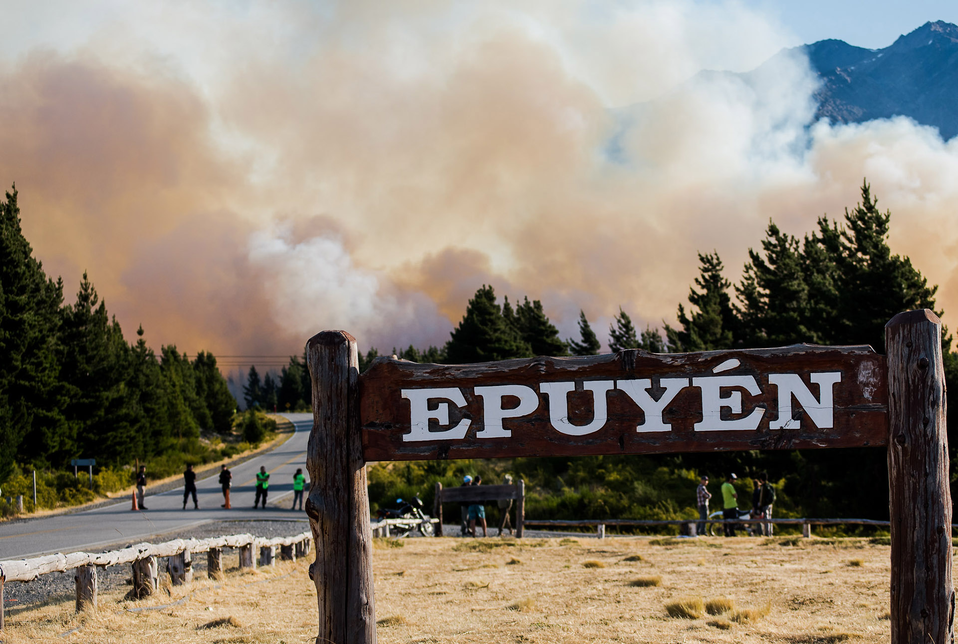Incendio Forestal en Epuyén